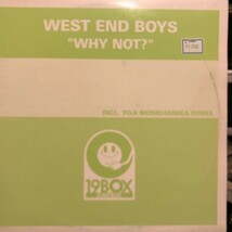 West End Boys / Why Not?_画像1