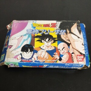 中古品★BANDAI ファミコンソフト ドラゴンボールZⅡ 激神フリーザ！！