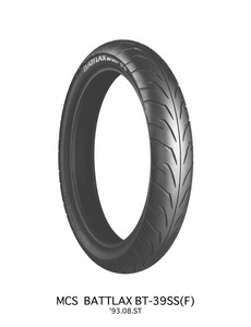 BRIDGESTONE 80/90-16 M/C 43S BT39SS フロント TL(チューブレスタイヤ)