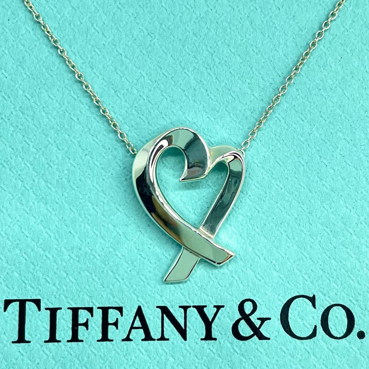 Tiffany＆co ティファニー ラビングハート ラージサイズ シルバー