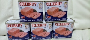 【セレブリティ】ポーク ランチョン ミート３００ｇ×５缶 CELEBRITY Pork Luncheon Meat