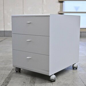  Spain made STUA[ Atlas ] Wagon with casters . aluminium light weight storage chest drawer 3 cup living office work place ATLAS -stroke ua