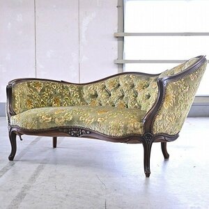  Karimoku Domani [ Louis 15] couch sofa 2 seater . cat legs bending line gold . mountain Classic elegant high class Rav domani Louis XV karimoku