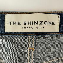 THE SHINZONE ザシンゾーン CIGARETTE DENIM シガレットデニム 完売商品 希少 17AMSPA01 パンツ ボトム ジーンズ DENIM ストレート size 34_画像6