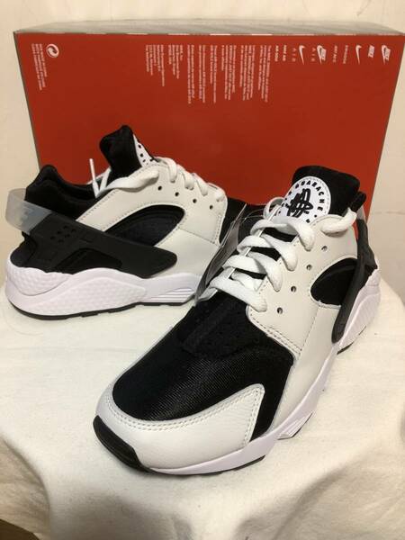 新品 NIKE AIR HUARACHE 26.5cm 2022年 黒白 black white パンダ panda ナイキ us8.5 sb jordan ACG ハラチ 