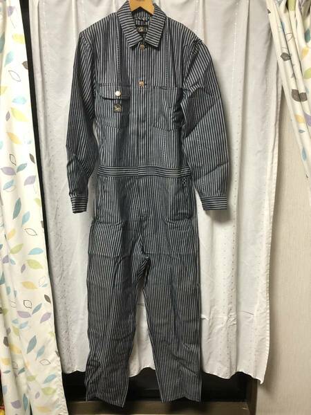 新品 ARIES Lee WORKWEAR STRIPE WHIZZIT OVERALL M 定価57,200円 リー アリーズ アリエス ツナギ suit ジャンプスーツ