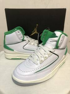 新品 NIKE JORDAN 2 RETRO GS 22.5cm LUCKY GREEN 定価17,600円 ナイキ ジョーダン