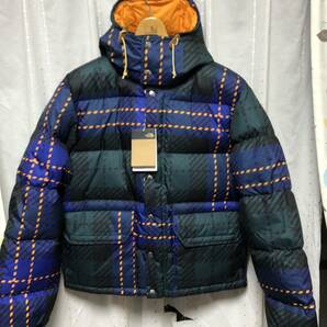 新品 The North Face Printed 71 Sierra Down Short Jacket US S 海外モデル 国内未発売 ヌプシ ダウン ジャケット jkt チェック 限定 a