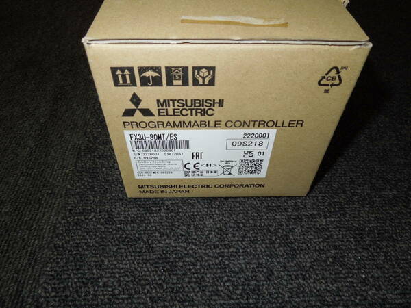 Z68：三菱製PLC　FX3U-80MT/ES　新品