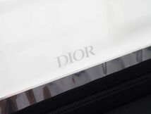 【Used 開封品】ディオール Dior ノベルティ ミラー付きハードケース リップ収納ボックス 口紅 2本入れ 鏡 カナージュステッチ 上海CD_画像7