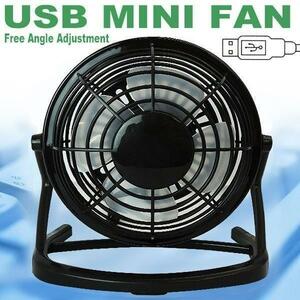 7 piece set SALE*.USB electric fan [...~] that summer. . electro- * exceedingly quiet ..* top and bottom . angle adjustment possibility *USB electric fan * super-discount black 