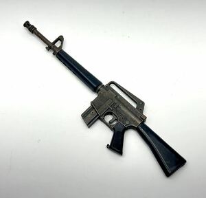 COSMOS M-16 銃 ミニチュア 約17.8cm おもちゃ レトロ ミニ トイガン ■兵庫県姫路市かa1 23-569