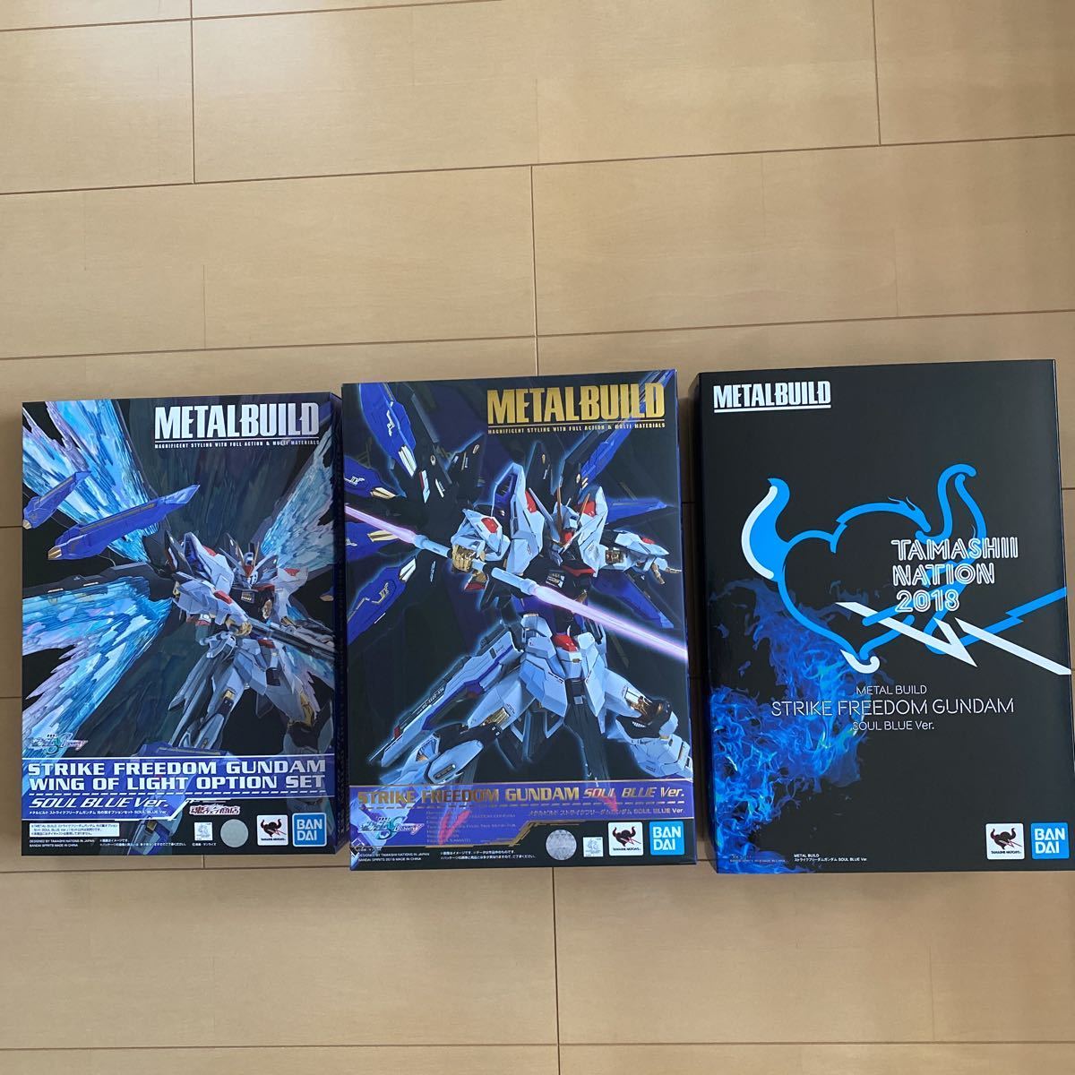 ヤフオク! -「metal build ストライクフリーダムガンダム soul blue