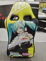 限定 新品 bride eurostar2 ユーロスター レーシングミク 2022Ver.モデル ブリッド セミバケ 初音ミク miku ゲーミングチェア_画像6