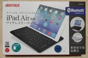 iPad Air用bluetoothキーボード　中古　iBUFFALO BSKBB25BK