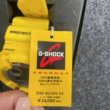 G9 【未使用】CASIO カシオ G-SHOCK gショック FROGMAN フログックマン メイ イン イエロー DW-8250Y-9T 限定_画像7