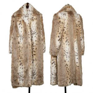  Vivienne Westwood kchu-ru animal acrylic fiber fur coat beige 10