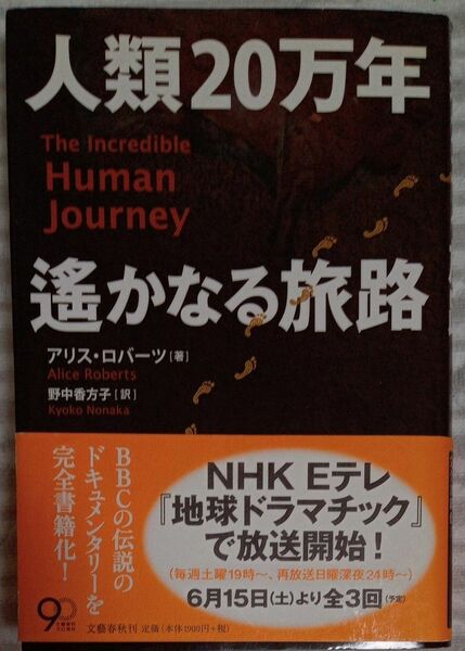 人類20万年　遙かなる旅路