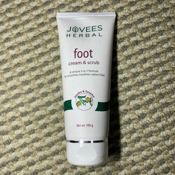 JOVEES HERBAL foot cream & scrub 100g