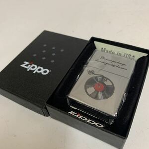 未使用品 限定品 THE BAWDIES ORIGINAL Zippo RECORD DESIGN オイルライター レコード ジッポー