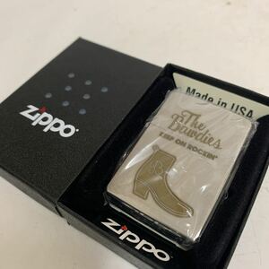 未使用品 限定品 THE BAWDIES ORIGINAL Zippo BOOTS DESIGN オイルライター ブーツ ジッポー