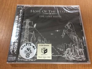 ★送料無料★ 新品 CD HOPE OF THE STATES The Lost Riots “ホープ・オブ・ザ・ステイツ”の旗の下、 虚飾と退廃の時代に火を放て ◆Z-11