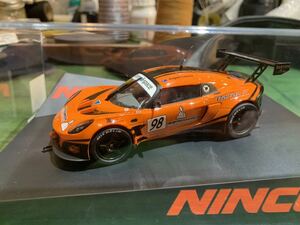  breaking the seal unused Ninco slot car 1/32 lotus EXIGE GT3 person ko slot car 