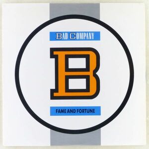 #Bad Company(bado* Company )lFame And Fortune <LP 1986 year US record >