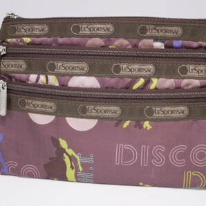 ★☆【lesportsac】レスポートサック 3-ZIP COSMETIC DISCO 総柄 DANCE☆★