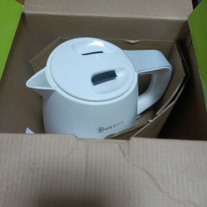  unused electric kettle Pure Black TKE200-W ( white ) records out of production 440d