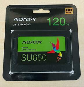 (新品 未開封) ADATA SSD SU650 120GB