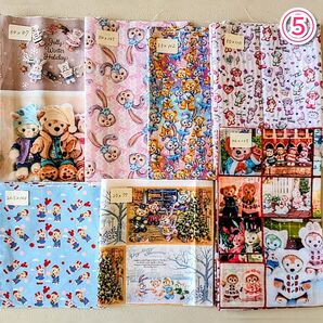 最終価格●出品ラスト★⑤ダッフィー&フレンズ生地セット