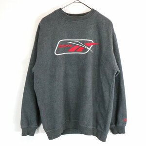 Reebok Reebok English Hearmon Brand Logo Logo Sweat Grey (мужской XS) Используется и использовала одежду O0979