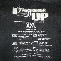 RANGER UP 人物プリント半袖Ｔシャツ 大きいサイズ ミカエル 絵画 宗教 キリスト ブラック (メンズ XXL) 中古 古着 O3823_画像10