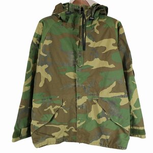 2000年代〜 米軍実物 U.S.ARMY GORE-TEX ゴアテックス パーカー ミリタリー 戦闘服 アウター ウッドランド (メンズ L-R) 中古 古着 O4105