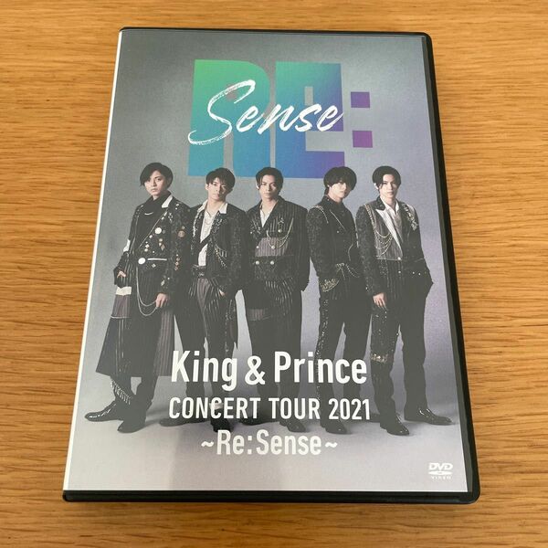 「King & Prince/CONCERT TOUR 2021～Re:Sense～〈2枚組〉」 DVD