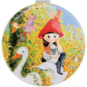ECOUTE!e Koo to! MARINI*MONTEANY compact mirror red hat 