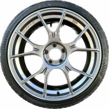 SSR GTX02 19インチ 8.5J +45 5-112 235/35R19 4本セット 超美品 約800キロ使用_画像1