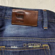 9B G-STAR RAW DENIME ジースター ロウ デニム 31 ジーンズ ジーパン パンツ STRAIGHT ストレート 格安_画像6