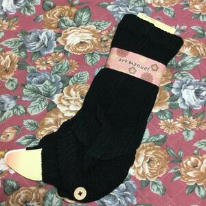  leg warmers black new goods ^_^