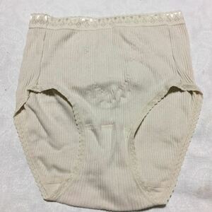 昭和レトロ ベージュショーツMサイズ新品　綿100%