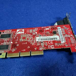 グラフィックボード AGP ATI Radeon DVI VGA AGP Video Card D33053 動作未確認の為ジャンク扱いとします まとめ取引歓迎の画像2