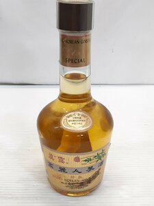 §　A36102　【未開栓】　高麗人参酒　眞露　特級　箱なし　容量720ml　アルコール分35％　古酒　老酒