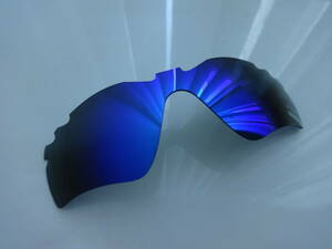 処分価格！！★オークリー レーダーパス用 カスタム偏光レンズ　Radar Path DEEP BLUE Color VENTED Polarized 