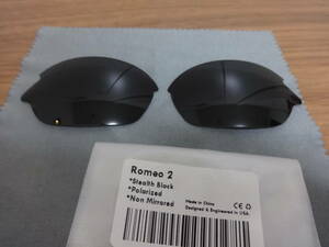 ★ Поляризованный объектив для Oakley Romeo 2 Black Color Polarized New Oakley Romeo2