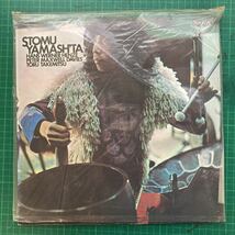 美盤 LP STOMU YAMASHITA ツトムヤマシタ 刑務所の歌 PRISON SONG 現代音楽 SLA(0)1032 レコード コレクション_画像1