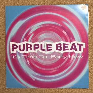 【r&b】Purple Beat / It's Time To Party Now［12inch］オリジナル盤《O-110 95959》