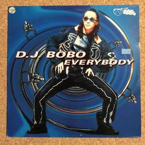 【reggae-pop】DJ BoBo / Everybody［12inch］オリジナル盤《O-118 95959》