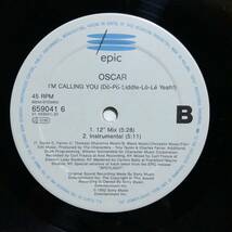 【r&b】Oscar / I'm Calling You［12inch］《O-215 95959》_画像3