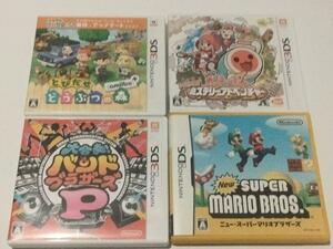 3ds 太鼓の達人等ソフト　4本